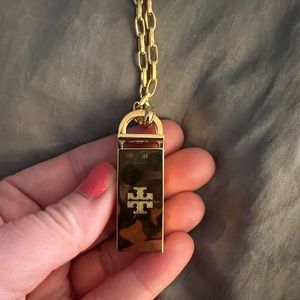 Tory Burch for Fitbit Fret Pendant Necklace